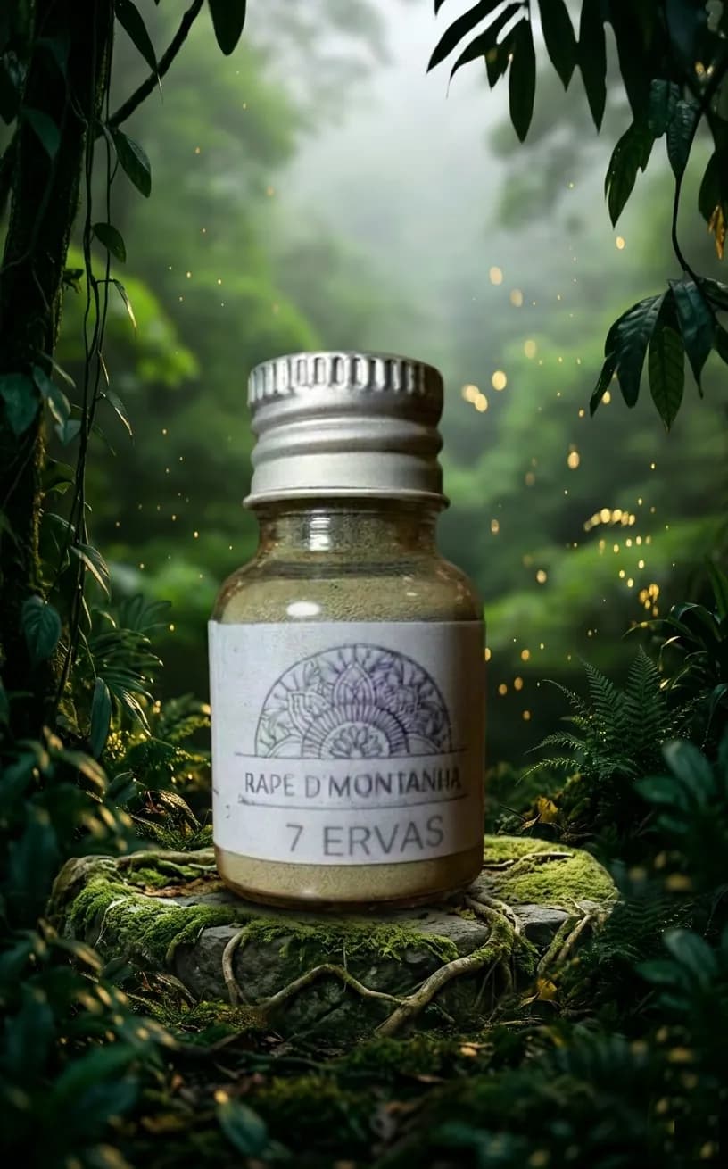 Rapé Sete Ervas Indígena Artesanal 10g